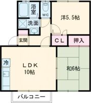 フィオーレ鍋島駅前の間取り画像