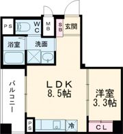 E-Bonheur尼崎の間取り画像
