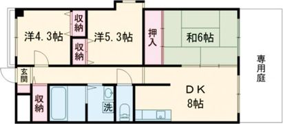 ローレルコート新大宮の間取り画像