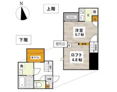 ADC倉敷マリブの間取り画像
