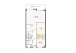 KIフラット越谷の間取り画像