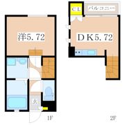 Sereo楠元B棟の間取り画像