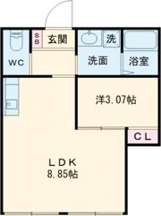 コンフォルタ小作の間取り画像