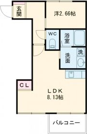 コンフォルタ小作の間取り画像