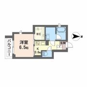 ウエストハイツの間取り画像