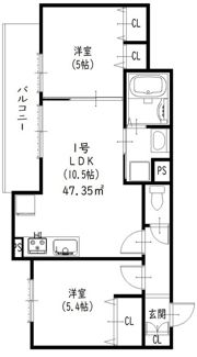 クリエオーレ菊水町の間取り画像