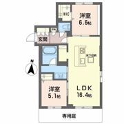 レーベンエイトⅡの間取り画像
