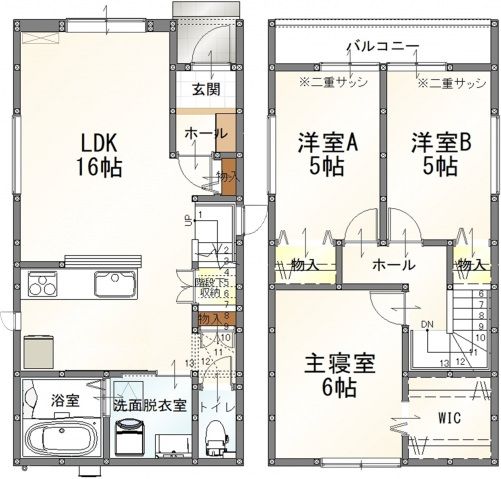間取図
