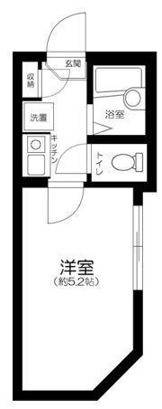 サザンロード北千住の間取り画像