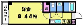 キャンバスKMの間取り画像