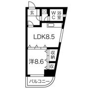 パルナス栄の間取り画像
