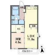フローラ藤の間取り画像