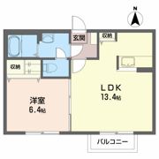 クレールメゾン五番丁の間取り画像