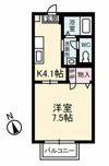 ハイツ You－wa A棟の間取り画像