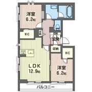 Grandina 扇町の間取り画像