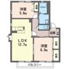 シャーメゾンあいAの間取り画像