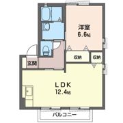 メゾンフレーズ Bの間取り画像