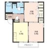 シャーメゾンしらさぎAの間取り画像