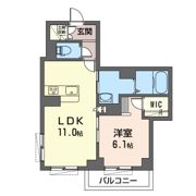 メープルリーフの間取り画像