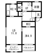 メゾンココネコの間取り画像