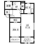 メゾンココネコの間取り画像