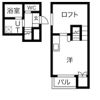 Fleuve B(フルーヴB)の間取り画像