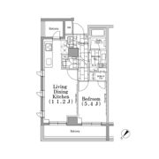 ONE ROOF FLAT TSUKISHIMAの間取り画像