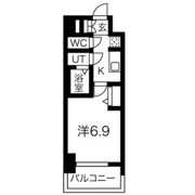 メイクスアート太閤通の間取り画像