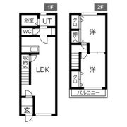 プレサント清水の間取り画像