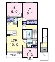 カーサみやびⅦの間取り画像