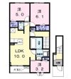 カーサみやびⅦの間取り画像