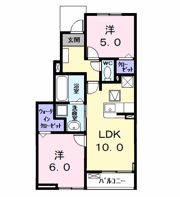 カーサみやびⅧの間取り画像
