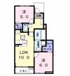 カーサみやびⅧの間取り画像