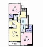 カーサみやびⅧの間取り画像