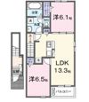 ディオピーノⅡの間取り画像