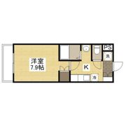サンリバー可部の間取り画像