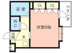 ヴィラ土佐町の間取り画像
