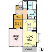 フォンテーヌ Bの間取り画像
