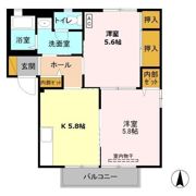 グレース Aの間取り画像