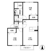 フレアウエストの間取り画像