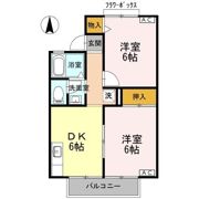 コーポシャルマンの間取り画像