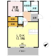 フジコーポの間取り画像