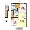 プランドール由布の間取り画像