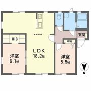 ラフォーレ野出Aの間取り画像