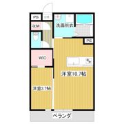 トレス天満Bの間取り画像