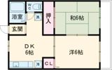 コーポバロールの間取り画像