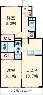 サージュ・ヴィラの間取り画像