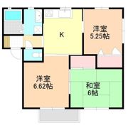 フレアレザン中林Eの間取り画像