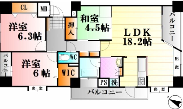 間取図