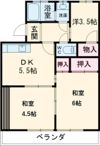 すみれハイツの間取り画像